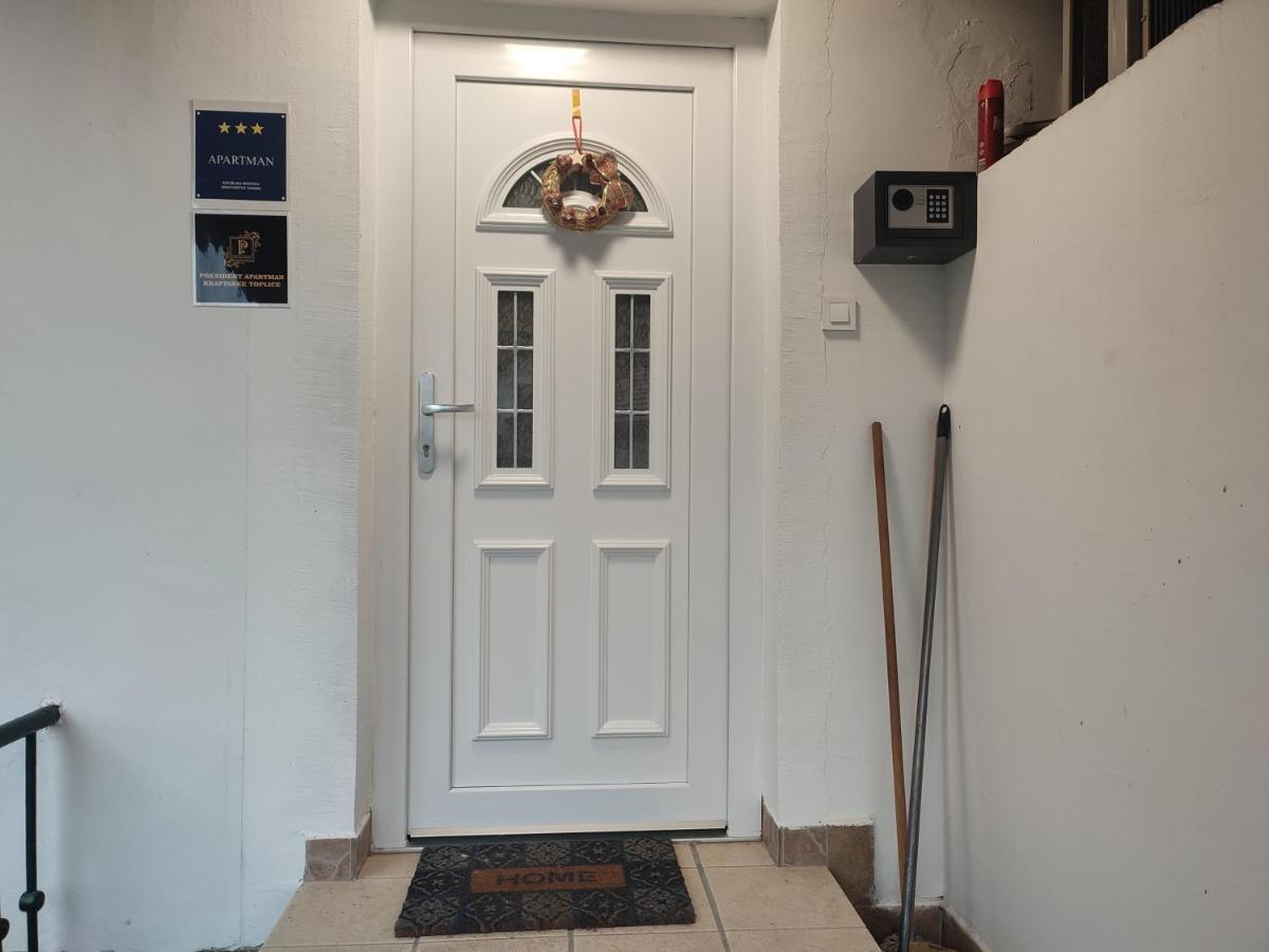 Apartman President Krapinske Toplice Bagian luar foto